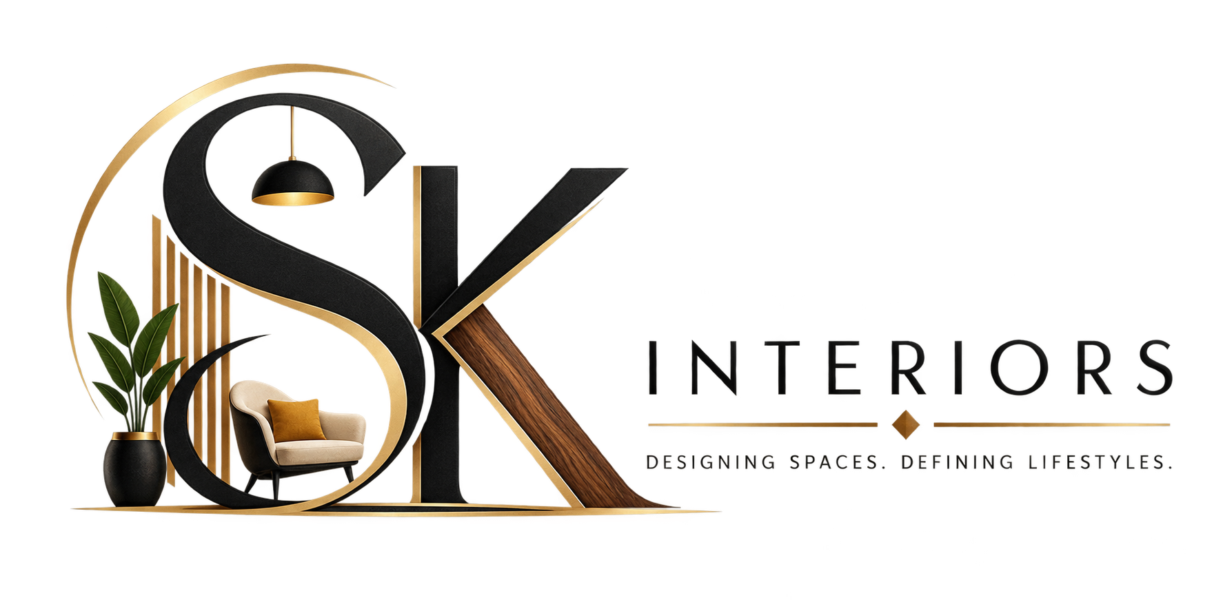 S.K. Interiors Logo
